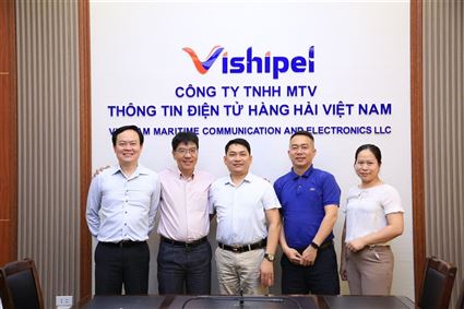 Vishipel welcomed Cobham Satcom and Jason Asia Pte Ltd